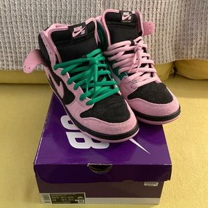 Nike SB Dunk High Invert Celtics size 10.5